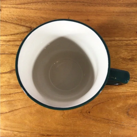 The Pioneer Woman Green Polka Dots 17oz Ceramic Mug - Picture 5 of 6